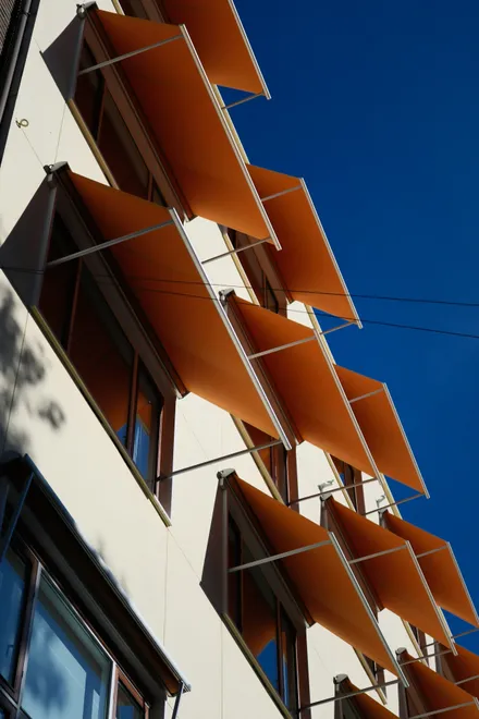 awnings on a house