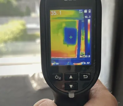 Seeing heat: measuring what shading actually does with a thermometer and a thermal camera