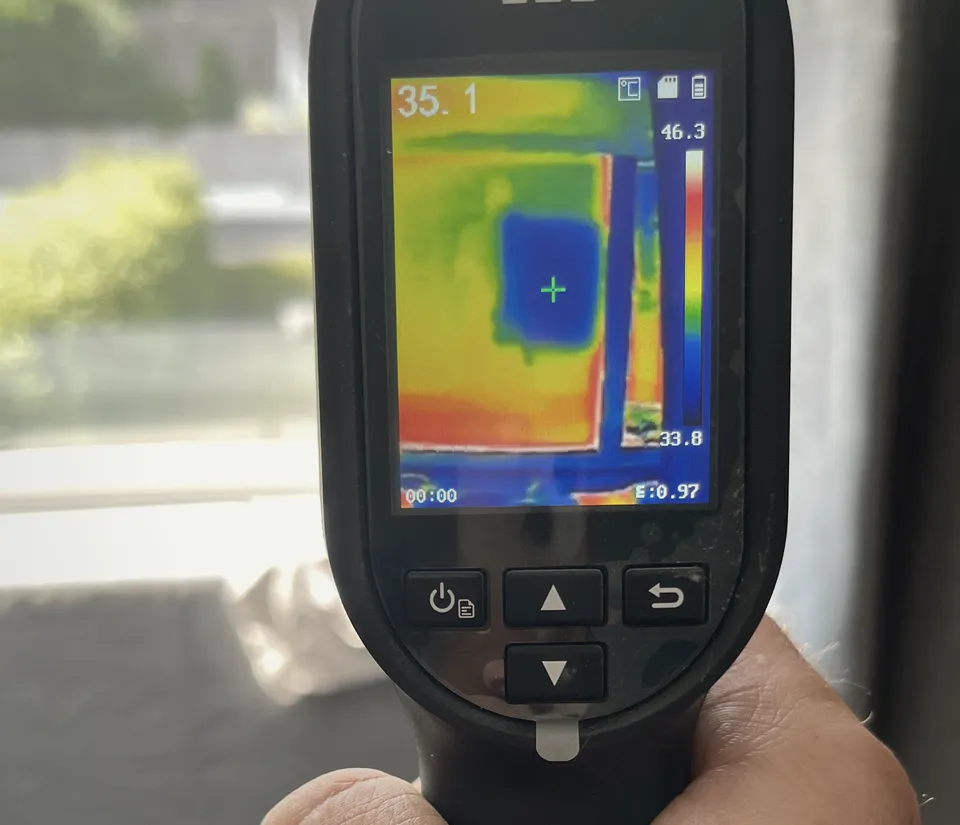 Seeing heat: measuring what shading actually does with a thermometer and a thermal camera